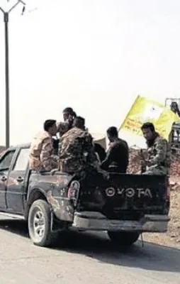 ABD zırhlısıyla Afrin’e gittiler