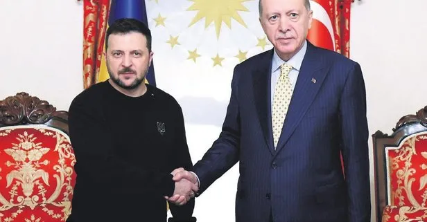 Başkan Erdoğan ve Ukrayna Cumhurbaşkanı Zelenski bir araya geldi!