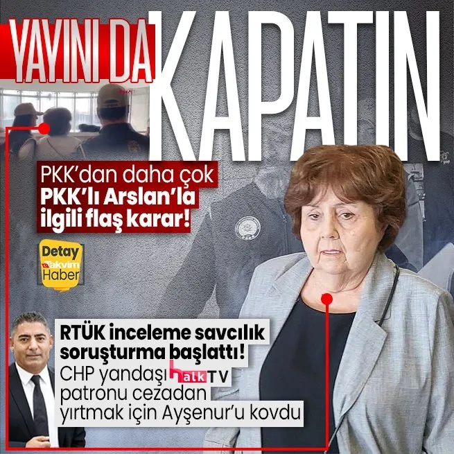 CHP yandaşı Halk TV ve Ayşenur Arslana soruşturma! Cafer Mahiroğlu RTÜKün inceleme kararı sonrası apar topar kovdu