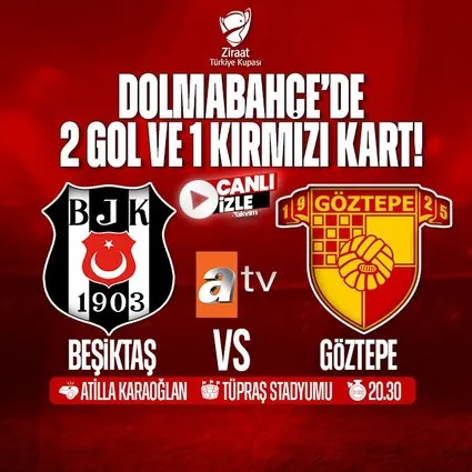 Beşiktaş - Göztepe | CANLI