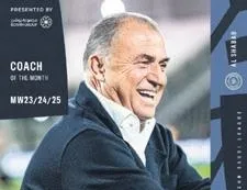 Ayın hocası Fatih Terim