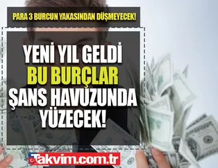 Şans havuzunda yüzecek burçlar belli oldu! Para kene gibi yapışacak! 2023'te burçlara ters köşe!