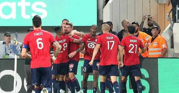 PSG’yi deviren Lille Fransa Süper Kupası’nı kazandı! Burak Yılmaz yine çok konuşulacak...