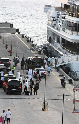 Son dakika: Katar kraliyet ailesi 2 kamyon eşya 500 valizle Bodrum’a geldi