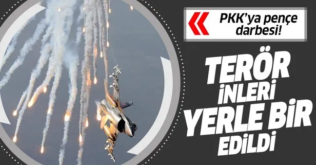 Son dakika: PKK’ya pençe darbesi! Terör inleri vuruldu