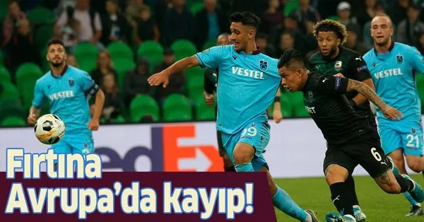 Krasnodar Trabzonspor Mac Sonucu Takvim