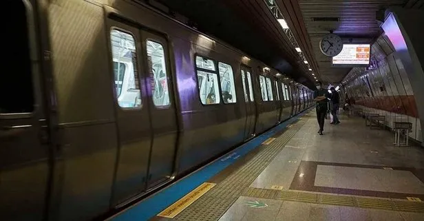 Son dakika: Yenikapı-Hacıosman Metro Hattı Taksim istasyonunda intihar girişimi