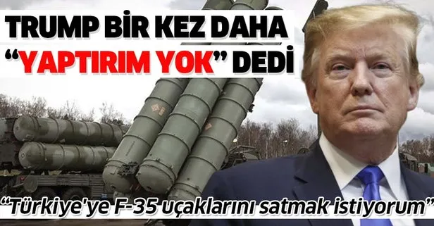 Son dakika: Trump, Türkiye’ye yaptırım uygulamak istemiyor