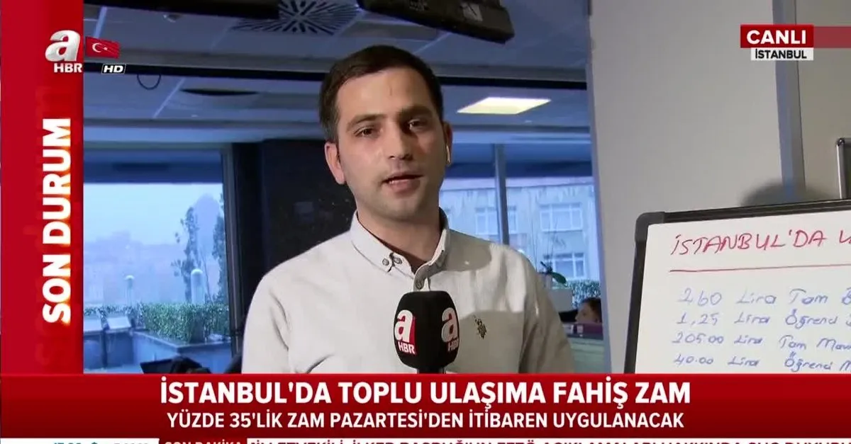 Son Dakika Istanbul Da Toplu Tasimaya Zam Iett Istanbul Ogrenci Akbiline Zam Geldi Mi Aylik Akbil Fiyatlari Ne Kadar Oldu Videosunu Izle Takvim Tv