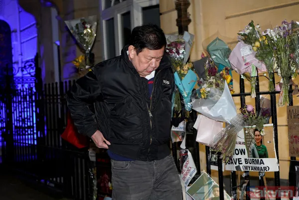 SON DAKİKA: Myanmar'daki askeri darbenin etkisi Londra'da! Büyükelçi içeriye alınmadı - 27