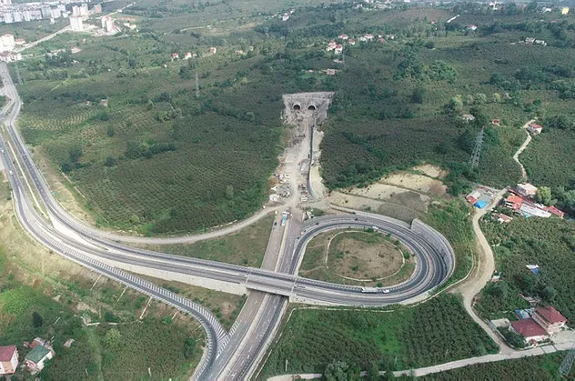 Giresun - Ordu arası 15 dakikaya iniyor! Dev projede ikinci etap
