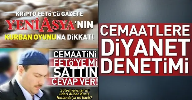 Tarikat ve cemaatlere denetleme mekanizması yolda