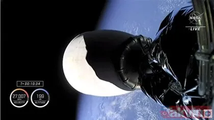 NASA ve SpaceX dört astronotu Crew-2 görevi kapsamında uzaya gönderdi! Tüm dünya canlı izledi