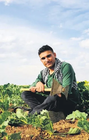 Yazın tarlalarda kışın sahnelerde