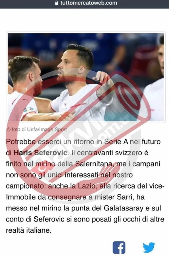 Galatasaray'a Lazio piyangosu: Haris Seferovic'e dev talip-3