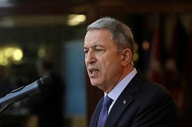 Son dakika: Bakan Hulusi Akar'dan çok kritik NATO açıklaması