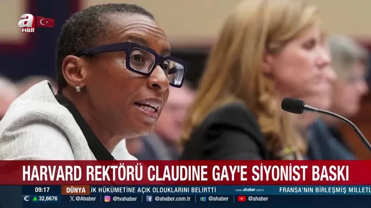 Harvard rektörü istifa etti!