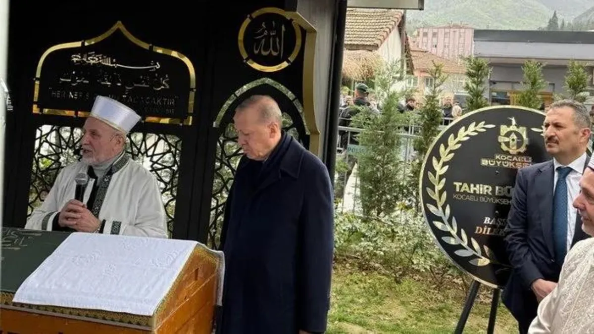 Başkan Erdoğan'dan Burhan Abiş'e son görev: Mekanı cennet olsun