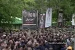 İran’da binlerce kişi Cumhurbaşkanı İbrahim Reisi’nin cenaze töreni için toplandı