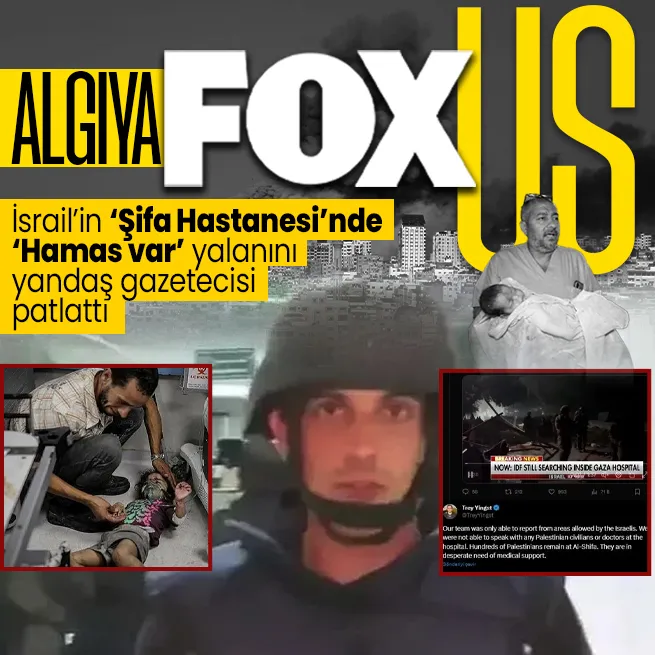 Akıttığı kanla övünen Netanyahunun Hamas hastanelere sığındı algısı kısa sürdü! Amerikalı gazeteci: Yüzlerce Filistinli Şifada kalıyor