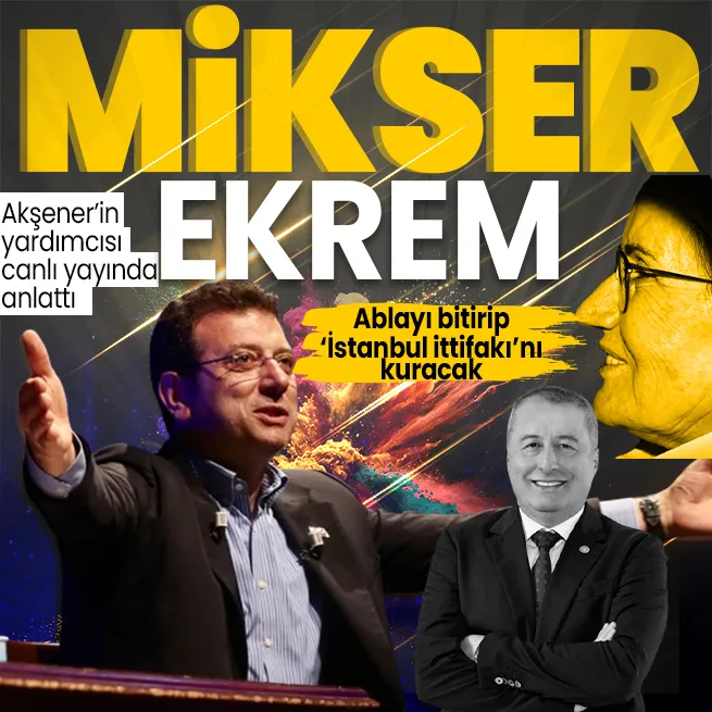 İYİ Parti-CHP arasındaki savaş kızışıyor! İYİ Parti Genel Başkan Yardımcısı Hakan Şeref Olgun: Ekrem İmamoğlu parti içine karışıyor