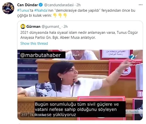 15 Temmuz'da darbecileri alkışlayanlar Tunus'taki darbeye de şakşakçılık yaptı! Postal görünce yalamadan duramıyorlar-3