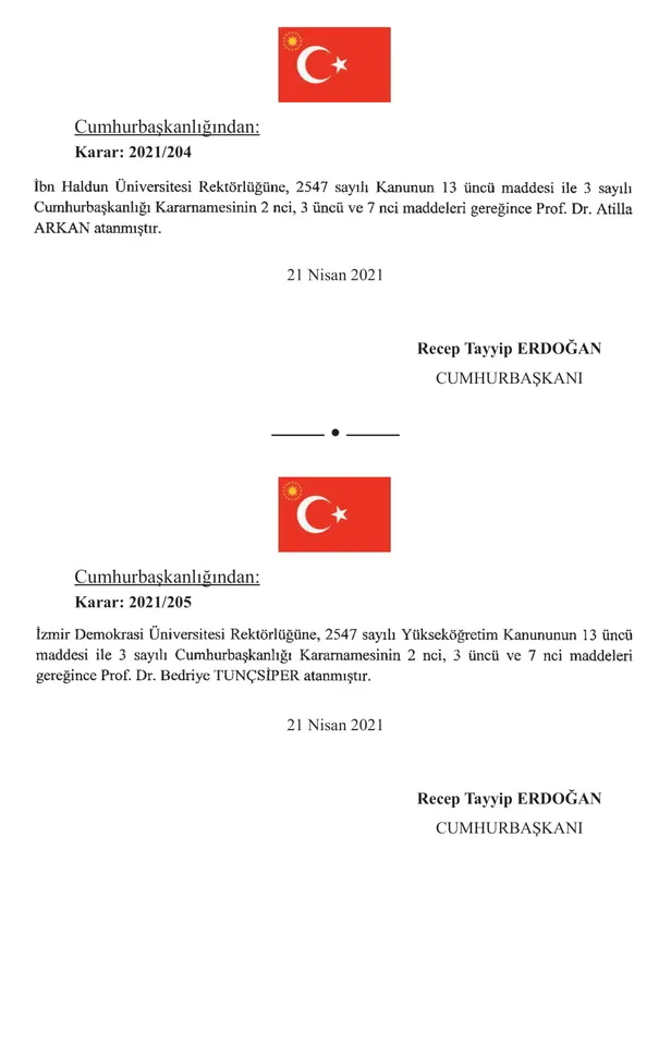 Son dakika: Kabine değişikliği sonrası bakan olan 3 yeni isim yemin ederek görevlerine başladı-13