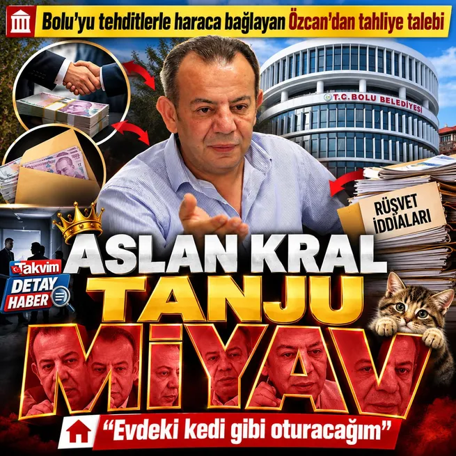 Tanju Özcandan rüşvet davasında tahliye talebi: Evdeki kedi gibi oturacağım
