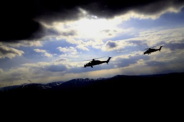 ATAK'lar yerli üretim Cirit'le Afrin'deki hedefleri vurdu-7
