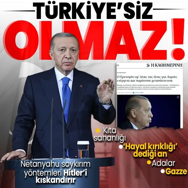 Miçotakisin kritik ziyareti öncesi Başkan Erdoğandan Yunan basınına önemli mesajlar: Doğu Akdenizde Türkiyesiz enerji projesi düşünülemez