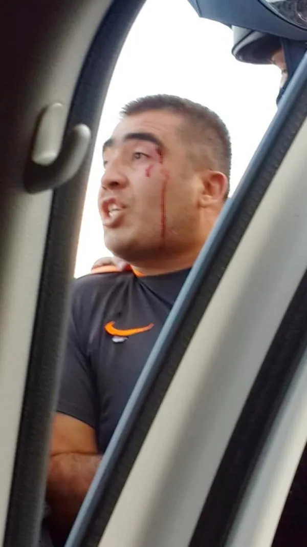 SON DAKİKA: Motosikletli grup dehşet saçtı: Otomobil sürücüsünü çocuklarının gözü önünde dövdüler-3