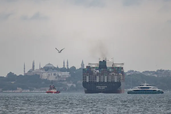 Ukrayna'dan yola çıkan ticari gemi İstanbul'da! MSB: Tahıl taşımıyor-8