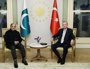 Başkan Erdoğan, Şahbaz Şerif ile görüştü