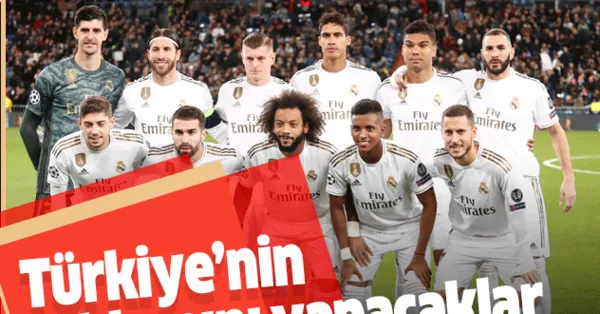 Real Madrid Turkiye Nin Reklamini Yapacak Takvim