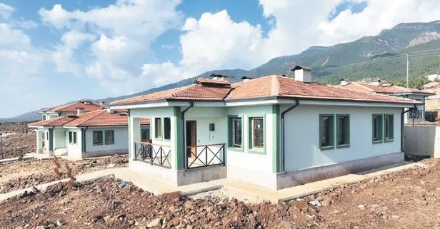 30 bin köy evi teslim ediliyor