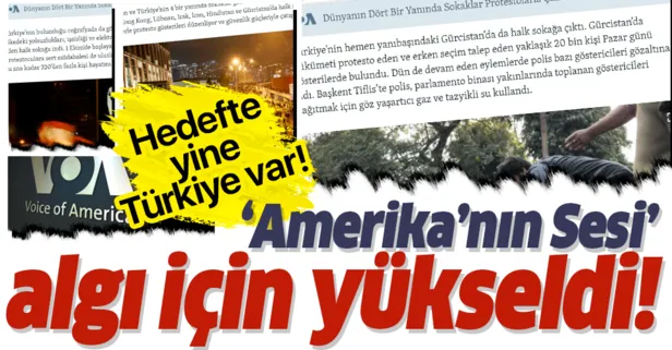 ‘Amerika’nın Sesi’ yine algı için yükseldi!