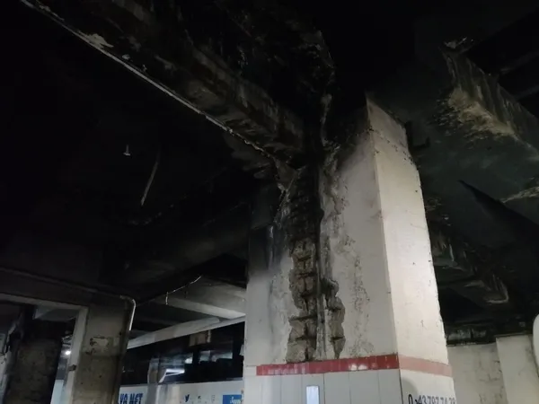 CHP'li İBB yönetimi uyuyor! İstanbul'da faciaya ramak kaldı: Otogarın kiriş ve kolonları alarm veriyor-8