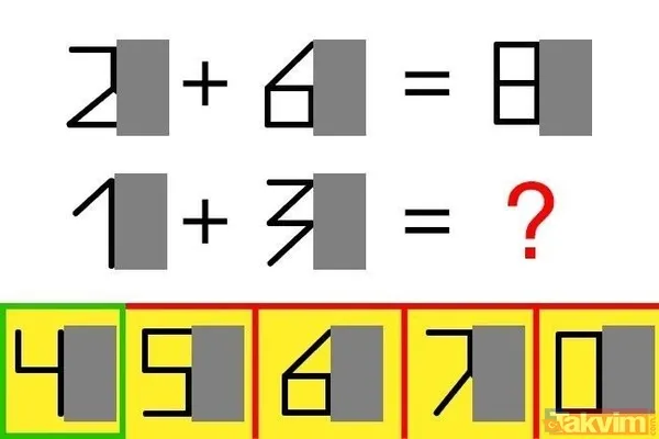 Bu testi çözmek o kadar kolay değil benim diyen zor çözer! Sadece dahiler 30 saniyede çözüyor - 18