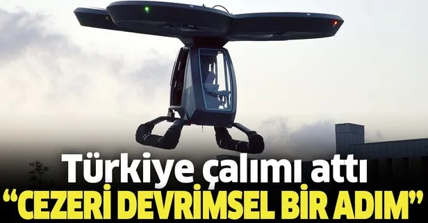 Türkiye’den uçan otomobil hamlesi! CEZERİ devrimsel bir adım olacak