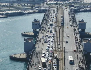 İstanbul'da kısıtlamasız cumartesi! Yoğunluk havadan görüntülendi
