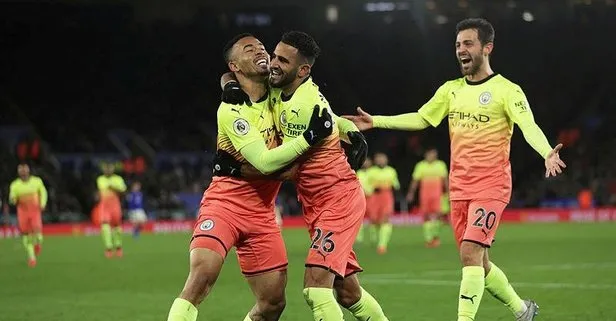 Manchester City, Leicester City'yi tek golle geçti