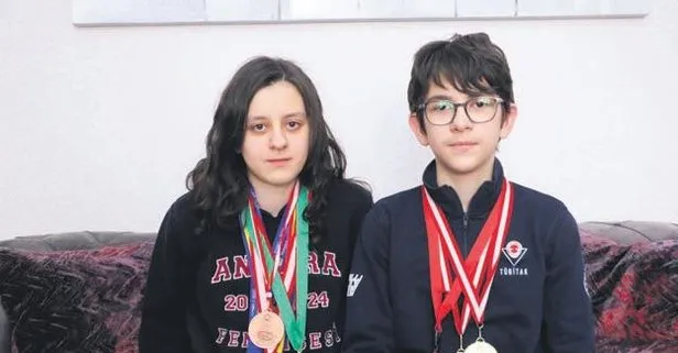 İki kardeşin matematik başarısı, Avrupa Olimpiyatlarında madalya kazandırdı