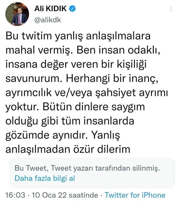 Şehit yakınına küfür edenler siyonistleri savunanların önünde el pençe! İP'li Ali Kıdık geri vites yaparken şanzımanı dağıttı-2