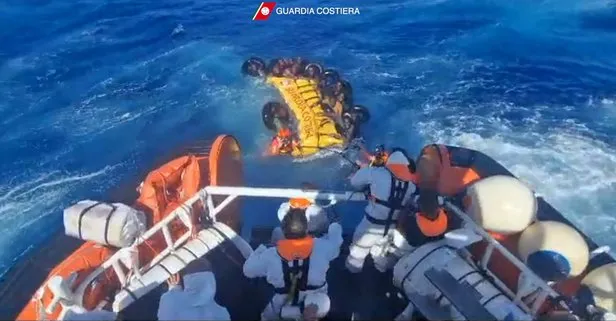 Son dakika: İtalya’da tekne faciası: 41 göçmen öldü