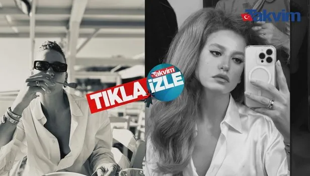 Serenay Sarıkaya’dan dikkat çeken dekolteli pozlar! Sosyal medya sallandı