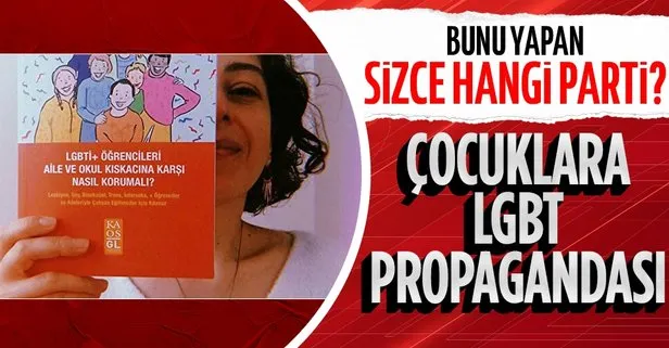 CHP’li Şişli Belediyesi çalışanından çocuklara LGBT ve PKK propagandası