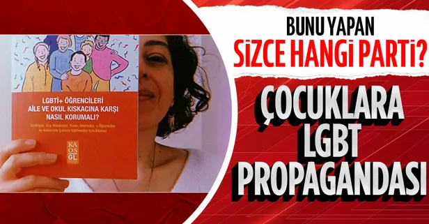 CHP'li Şişli Belediyesi çalışanından çocuklara LGBT ve PKK propagandası
