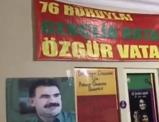 Bakan Soylu’dan HDP binasında çıkan posterlere tepki