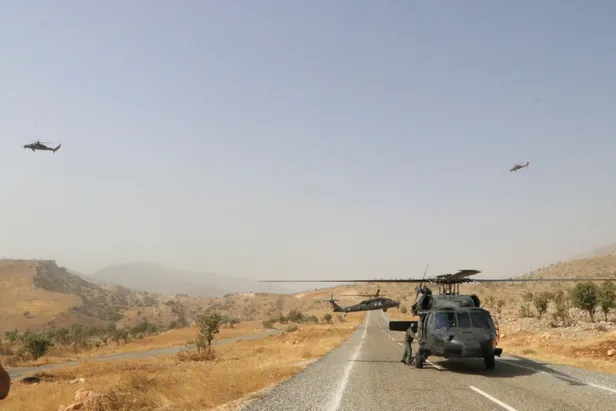 Son dakika haberi: Batman'da teröristlerin teslim olma anı kamerada!-5