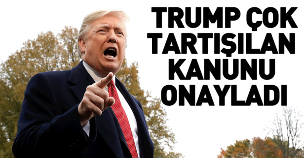 Son dakika... Tüm dünyayı yakından ilgilendiriyor! Trump imzayı attı!